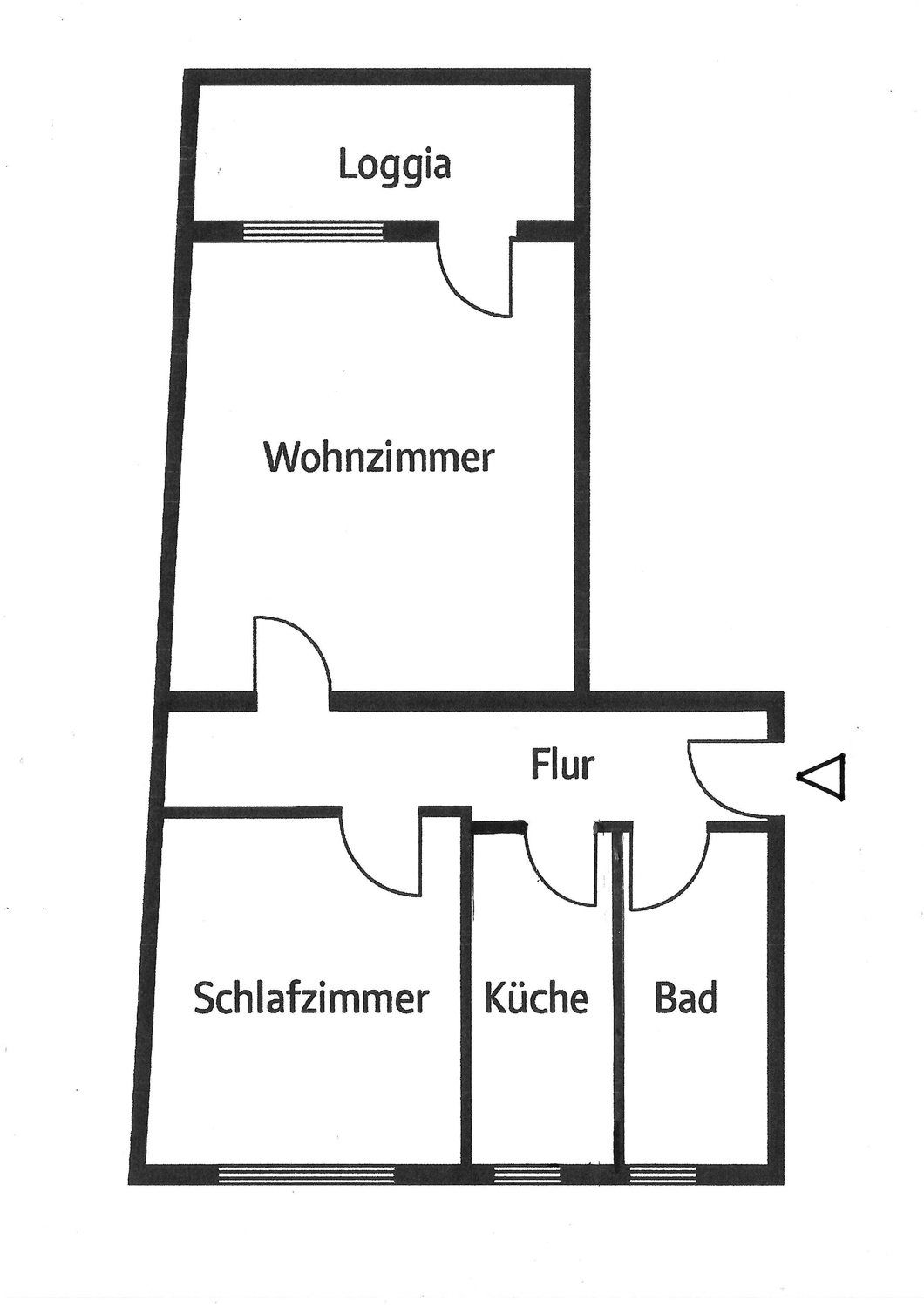 Wohnungsgrundriss 1.OG