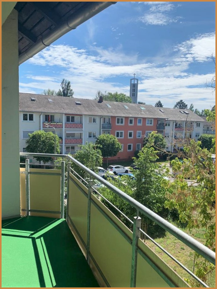 Sonnenbalkon mit Aussicht auf...